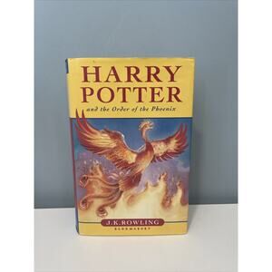 Harry Potter and the Order Of The Phoenix Bloomsbury UK 1st Edition 1st Print HC
